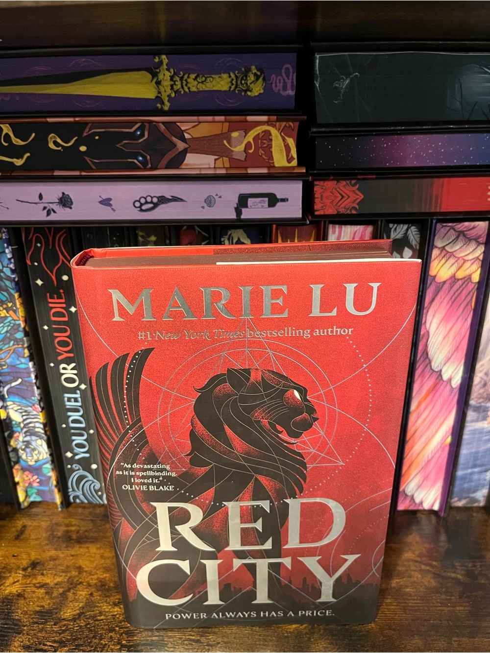 Red City Hardcover Book - Red